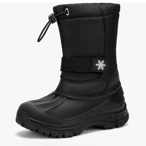 koppu Boys Girls Snow Boots Kids' Waterproof WinterSlip Resistant